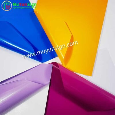 Colored Vinyl Lettering Film Self Adhesive Vinyl Various Color For Retail Signage