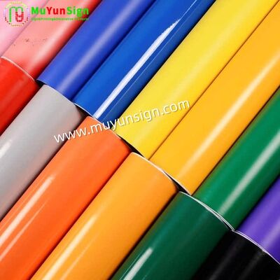 Glossy / Matte PVC Vinyl Film Precision Cut Edges Cutting for Advertising