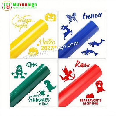 Glossy / Matte PVC Vinyl Film Precision Cut Edges Cutting for Advertising