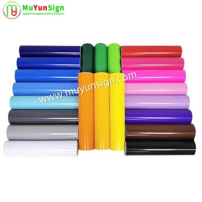 Adhesive Color Cutting Vinyl 50m Per Roll For Decoration