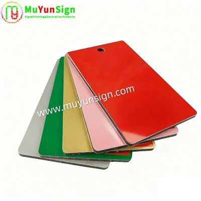 Lightweight ACP Aluminum Sheet Panel 3mm For Furniture / Ceiling Panels