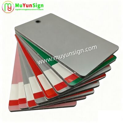 PE Coated Wall ACP Panel Multi Colors 3/4 mm Fire Resistant for Exterior Interior Walls
