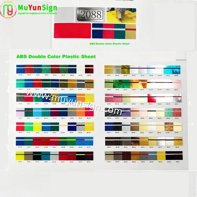 Rigid ABS Plastic Sheet Engineered Lightweight For Advertising