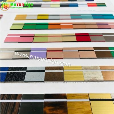 Eye Catching ABS Sheet Impact Resistant with Two Distinct Solid Colors