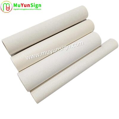 Leather Grain PVC Non Woven Self Adhesive Wall Paper For Photographic Studio