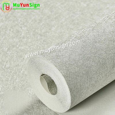 Flexible Variable Color Textured Fabric Wallpaper For Home Decoration
