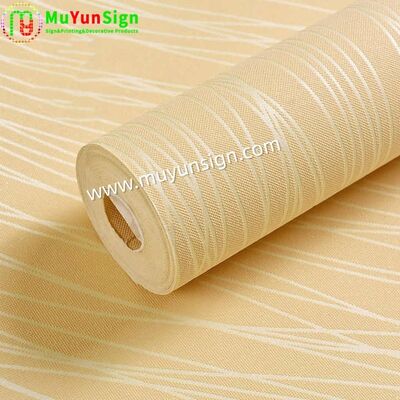 Indoor Self Adhesive Wall Decoration Paper Scuff Resistant For Bathroom