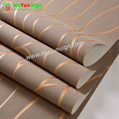 Waterproof Self Adhesive Wall Paper Removable For Indoor Wallcloth Decoration