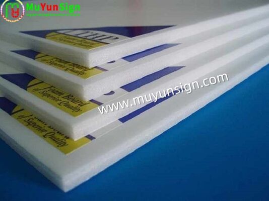 Red Blue KT Board Paper Foam Sheet Matte Finish UV Flatbed Printing Lightweight