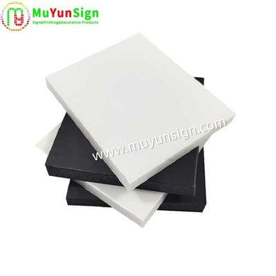 Black White KT Sheet Polystyrene EPS Foam Smooth Printable