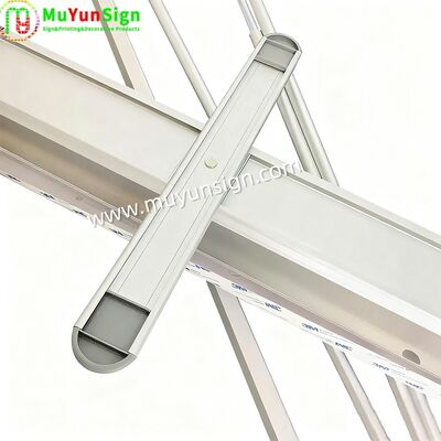 Aluminum Alloy Advertising Display Stand 80x200cm For Corporate Events