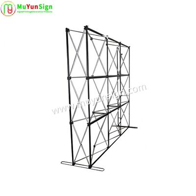 Advertising POP UP Display Stand No Tools No Frustration For Career Fairs
