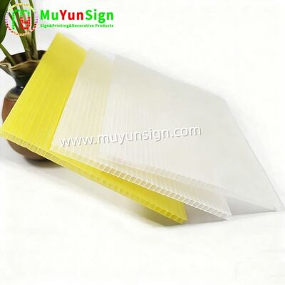 Plastic PP Hollow Corrugated Sheet Lightweight Returnable Reusable Packaging
