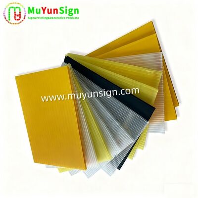 Printable Polypropylene Corrugated Sheet Structural Strength Light Weight Plastic Sheet For Packing 