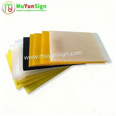 Greenhouse Sidewalls Corrugated Plastic Sheet Returnable Reusable
