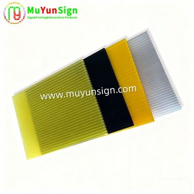 Surface Protection PP Corrugated Sheets Unbreakable Lightweight Glossy Matte