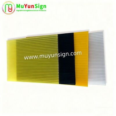 Surface Protection PP Corrugated Sheets Unbreakable Lightweight Glossy Matte