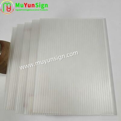 Livestock Pens / Tank Covers PP Corrugated Sheets 100% Waterproof / Weather Resistant