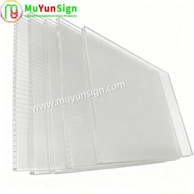 Lightweight Polypropylene Corrugated Sheet Easy Handle Easy To Fabricate