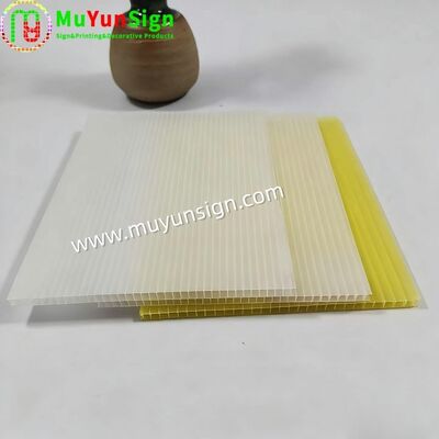 Multi Purpose PP Corrugated Sheet Sustainable Moisture Resistant 2mm-12mm