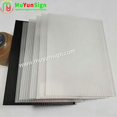 Multi Purpose PP Corrugated Sheet Sustainable Moisture Resistant 2mm-12mm