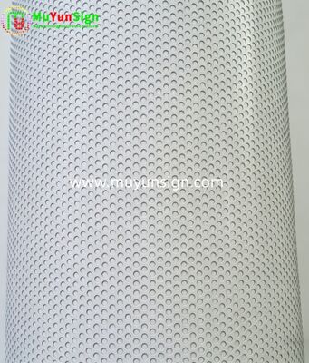 Premium One Way Vision Perforated Vinyl See-through Vinyl Privacy Window Film Bus Wrap Film