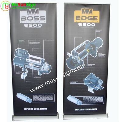 Ultra-Light Aluminum Professional Roll-Up Stand Advertising Dispaly Stands