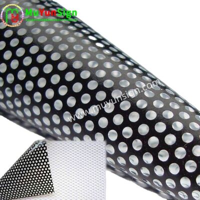 Micro-Perforated One-Way Vision Film Perfect Privacy + Powerful Ads Window Film Beat the scorching heat and turn your glass windows into high-traffic billboards!