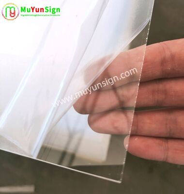 3mm Clear Cast PMMA Acrylic Sheet | High Light Transmission Anti-Break Transparent Acrylic Panel for CNC Laser Cutting Engraving | Signage & Construction Decoration Raw Material Factory Direct China