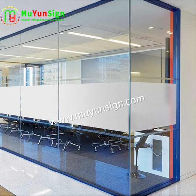 Premium Self-Adhesive Frosted Window Privacy Film | Easy Cutting & Anti-UV Vinyl for Dining Room, Bathroom & Office Glass Doors