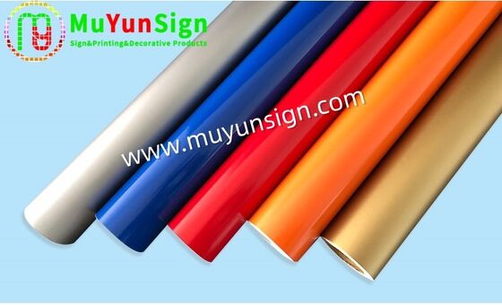 Premium Self-Adhesive Color Cutting Vinyl Roll 50m | Outdoor Waterproof Plotter Sign Vinyl Film for Lettering & Craft Decoration