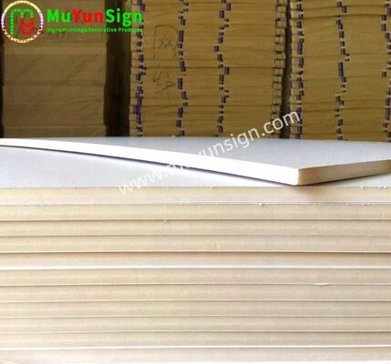 Premium Smooth White KT Board (PS Foam Board) – Anti-Warping Foam Core Sheets For Flatbed Printing, Advertising Signboards & Photo Mounting