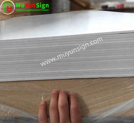 Premium Smooth White KT Board (PS Foam Board) – Anti-Warping Foam Core Sheets For Flatbed Printing, Advertising Signboards & Photo Mounting
