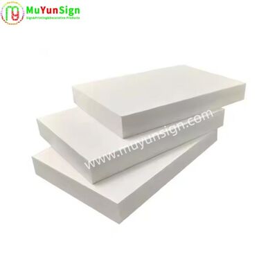 Durable lightweight PVC Foam Board corrosion resistant and easy to process ideal for commercial signage and shop fittings