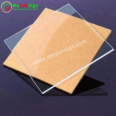 Transparent Acrylic Sheet High Light Transmission Cast Acrylic Panel Providing Excellent Thermal Resistance and Durability