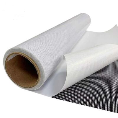 Self Adhesive Vinyl One Way Vision Film Window Glass Privacy Protecting Printable