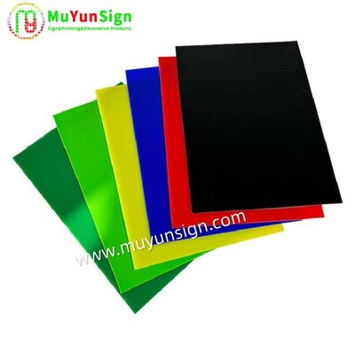 PE Film Protective Cast Acrylic Sheets Lightweight Customized